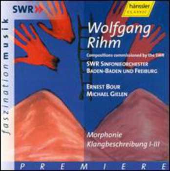 Album Rihm / Ade-jesemann / Bair-jvenz / Gielen / Bour: Morphonie For Orchestra & Solo String Quartet