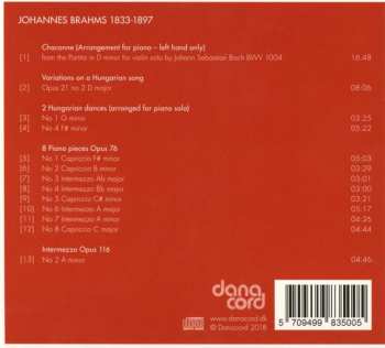 CD Johannes Brahms: Stolen Moments
