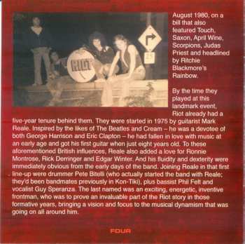 6CD/Dobozkészlet Riot: The Official Bootleg Box Set Volume 1 1976-1980