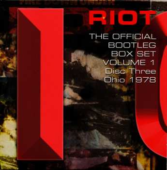 6CD/Dobozkészlet Riot: The Official Bootleg Box Set Volume 1 1976-1980