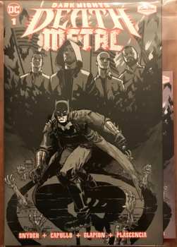 SP Rise Against: Dark Nights Death Metal #1 Soundtrack Special Edition - Rise AgainstT (Second Printing B/W Cover Variant) CLR