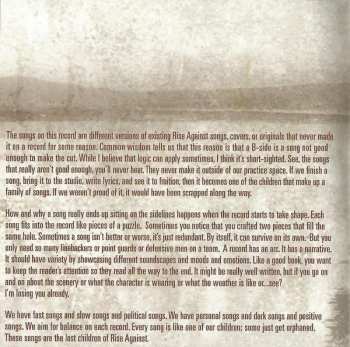CD Rise Against: Long Forgotten Songs: B-sides & Covers 2000-2013