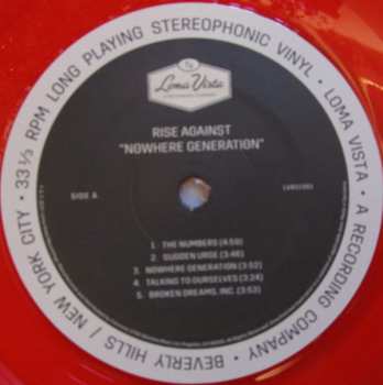 LP Rise Against: Nowhere Generation LTD | CLR