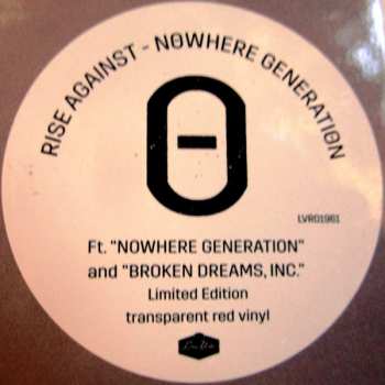 LP Rise Against: Nowhere Generation LTD | CLR