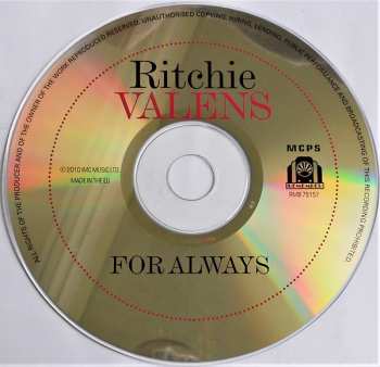 CD Ritchie Valens: For Always