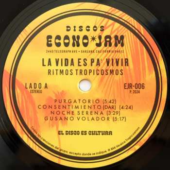 LP Ritmos Tropicosmos: La Vida Es Pa' Vivir
