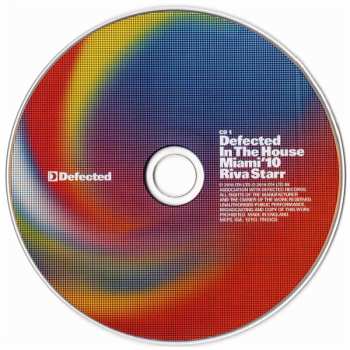 2CD Riva Starr: Defected In The House - Miami '10
