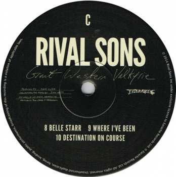 2LP Rival Sons: Great Western Valkyrie