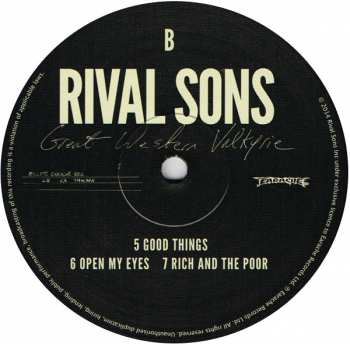 2LP Rival Sons: Great Western Valkyrie
