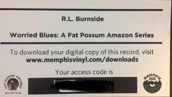 LP R.L. Burnside: Worried Blues