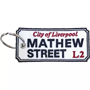 Klíčenka Mathew Street, Liverpool Sign 