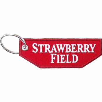Merch Road Sign: Kulcstartó Strawberry Field