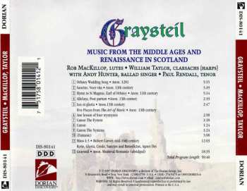 CD Rob Mackillop: Graysteil: Music From The Middle Ages And Renaissance In Scotland