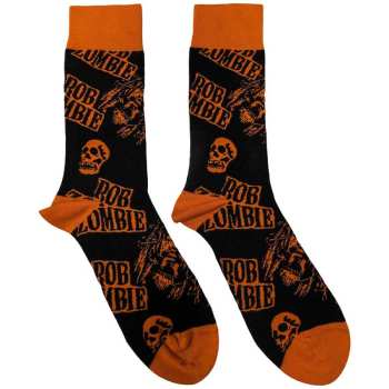 Merch Rob Zombie: Bokazokni Skull Face Orange