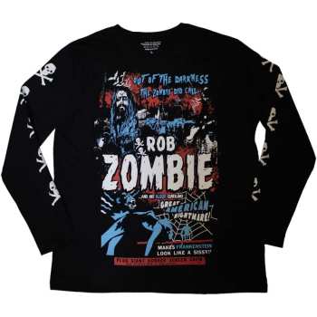 Merch Rob Zombie: Long Sleeve Póló Zombie Call