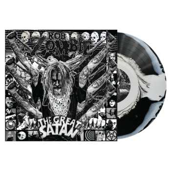 LP Rob Zombie: The Great Satan (limited Indie Exclusive Edition) (black/white Swirl Vinyl)