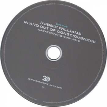 2CD Robbie Williams: In And Out Of Consciousness - Greatest Hits 1990 - 2010