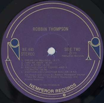 LP Robbin Thompson: Robbin Thompson
