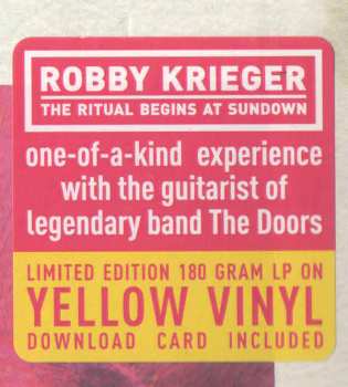 LP Robby Krieger: The Ritual Begins At Sundown LTD | CLR
