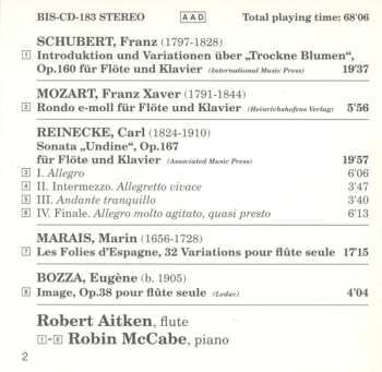 CD Franz Schubert: The Romantic Flute