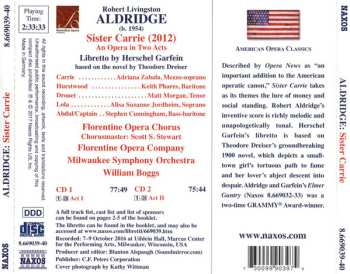 2CD Robert Aldridge: Sister Carrie