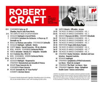 44CD/Dobozkészlet Robert Craft: The Complete Columbia Album Collection