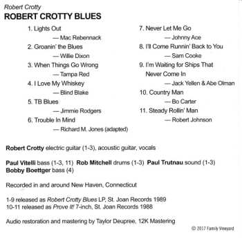 2CD Loren Mazzacane Connors: Robert Crotty With Me: Loren's Collection (1979-1987)