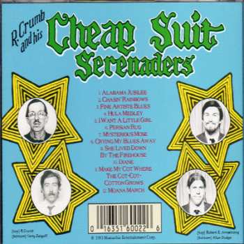 CD Robert Crumb And His Cheap Suit Serenaders: Chasin' Rainbows
