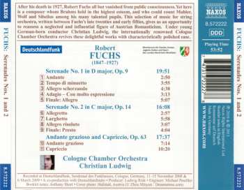 CD Kölner Kammerorchester: Serenades Nos. 1 And 2 / Andante Grazioso And Capriccio
