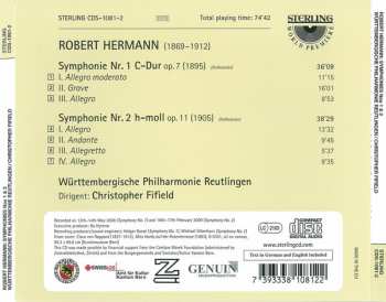 CD Württembergische Philharmonie Reutlingen: Symphonies Nos 1 & 2   