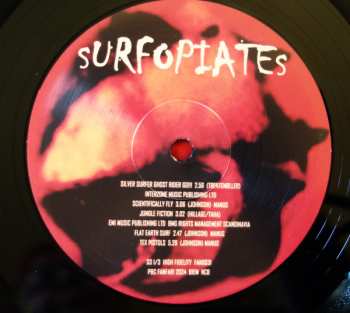 LP Robert Johnson And Punchdrunks: Surfopiates LTD