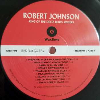 LP Robert Johnson: King Of The Delta Blues Singers LTD