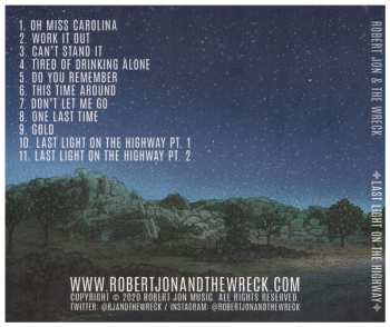 CD Robert Jon & The Wreck: Last Light On The Highway