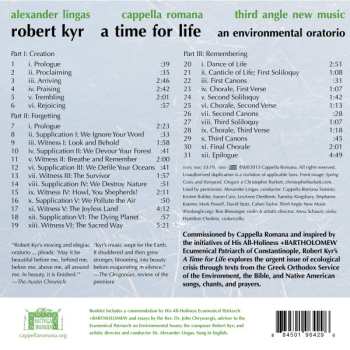 CD Cappella Romana: A Time For Life: An Environmental Oratorio