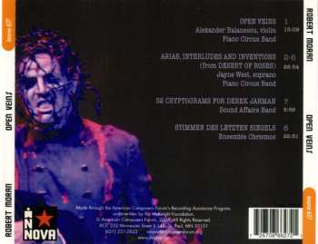 CD Robert Moran: Open Veins