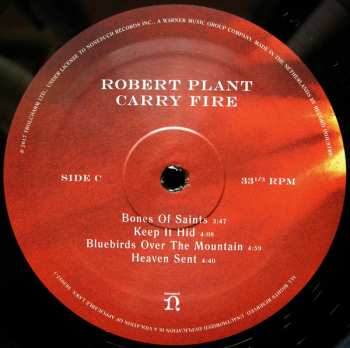 2LP Robert Plant: Carry Fire