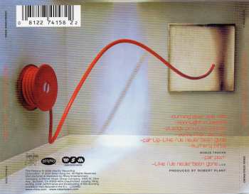 CD Robert Plant: Pictures At Eleven PIC