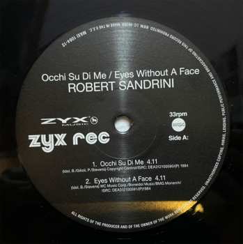 LP Robert Sandrini: Occhi Su Di Me / Eyes Without A Face