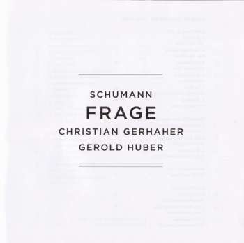 CD Robert Schumann: Frage