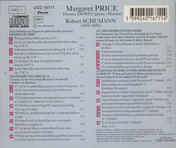 CD Robert Schumann: Frauenliebe Und Leben • Lieder • Songs • Mélodies
