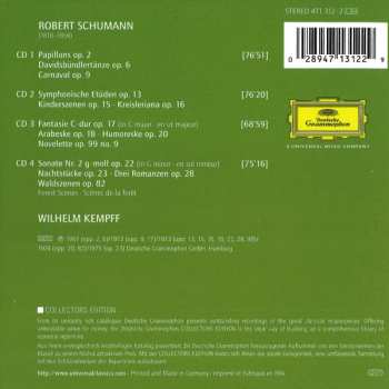 4CD/Dobozkészlet Robert Schumann: Piano Works