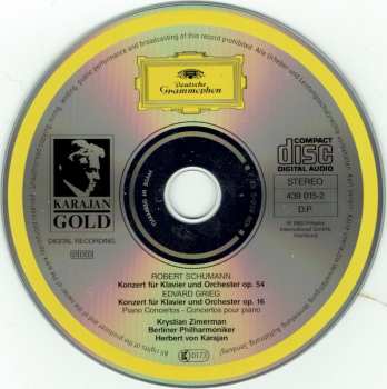CD Robert Schumann: Piano Concertos · Klavierkonzerte