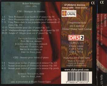 2CD Robert Schumann: Klavierwerke & Kammermusik - III