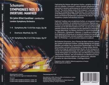 SACD Robert Schumann: Overture: Manfred / Symphonies Nos 1 & 3