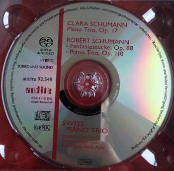 SACD Robert Schumann: Piano Trios Op. 17, 88 & 110
