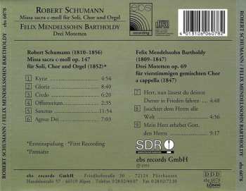 CD Robert Schumann: Robert Schumann - Missa Sacra