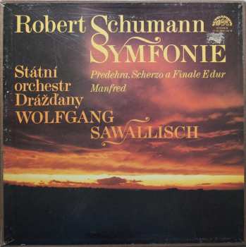 3LP/Dobozkészlet Robert Schumann: Symfonie / Předehra, Scherzo A Finale E Dur / Manfred (3xLP+ BOOKLET+BOX)