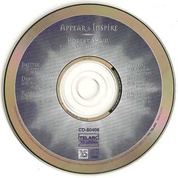 CD Robert Shaw: Appear & Inspire