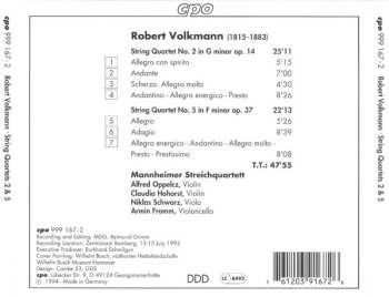CD Mannheimer Streichquartett: String Quartets 2 & 5