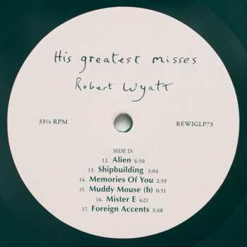 2LP Robert Wyatt: His Greatest Misses CLR | LTD